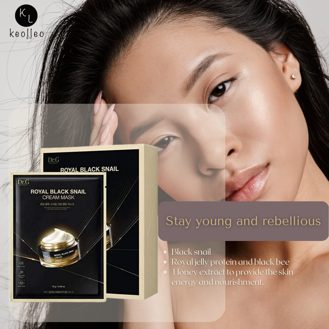 Introducing the Royal Black Snail Cream Mask