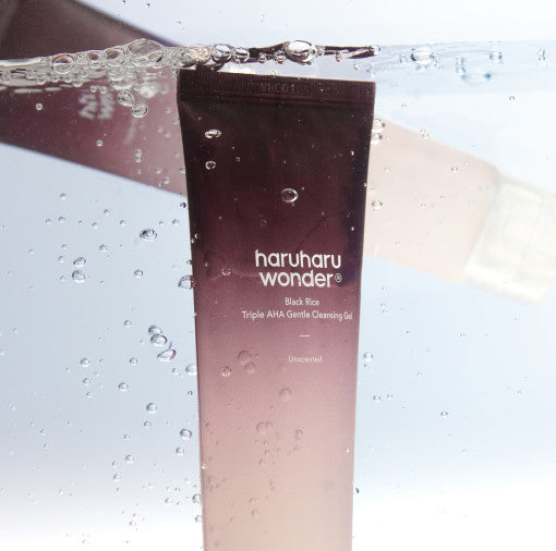 [haruharu wonder] Black Rice Triple AHA Gentle Cleansing Gel 100ml