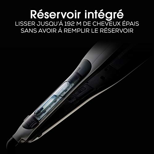 Steampod 3.0 | Lisseur Vapeur Professionnel 2-en-1 : Lissage & Wavy | Céramique Fer à lisser à la technologie vapeur | Adapté à tous types de cheveux | L'Oréal Professionnel| 17.3 x 5.6 cm