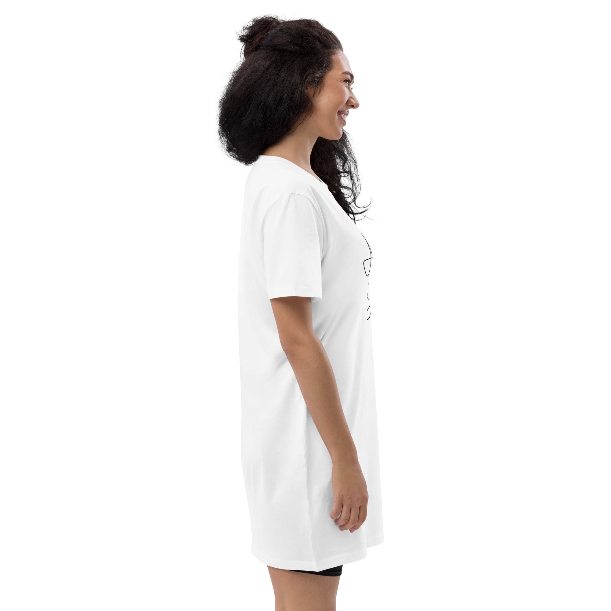 Robe t-shirt en coton bio - Aime Comme Jésus