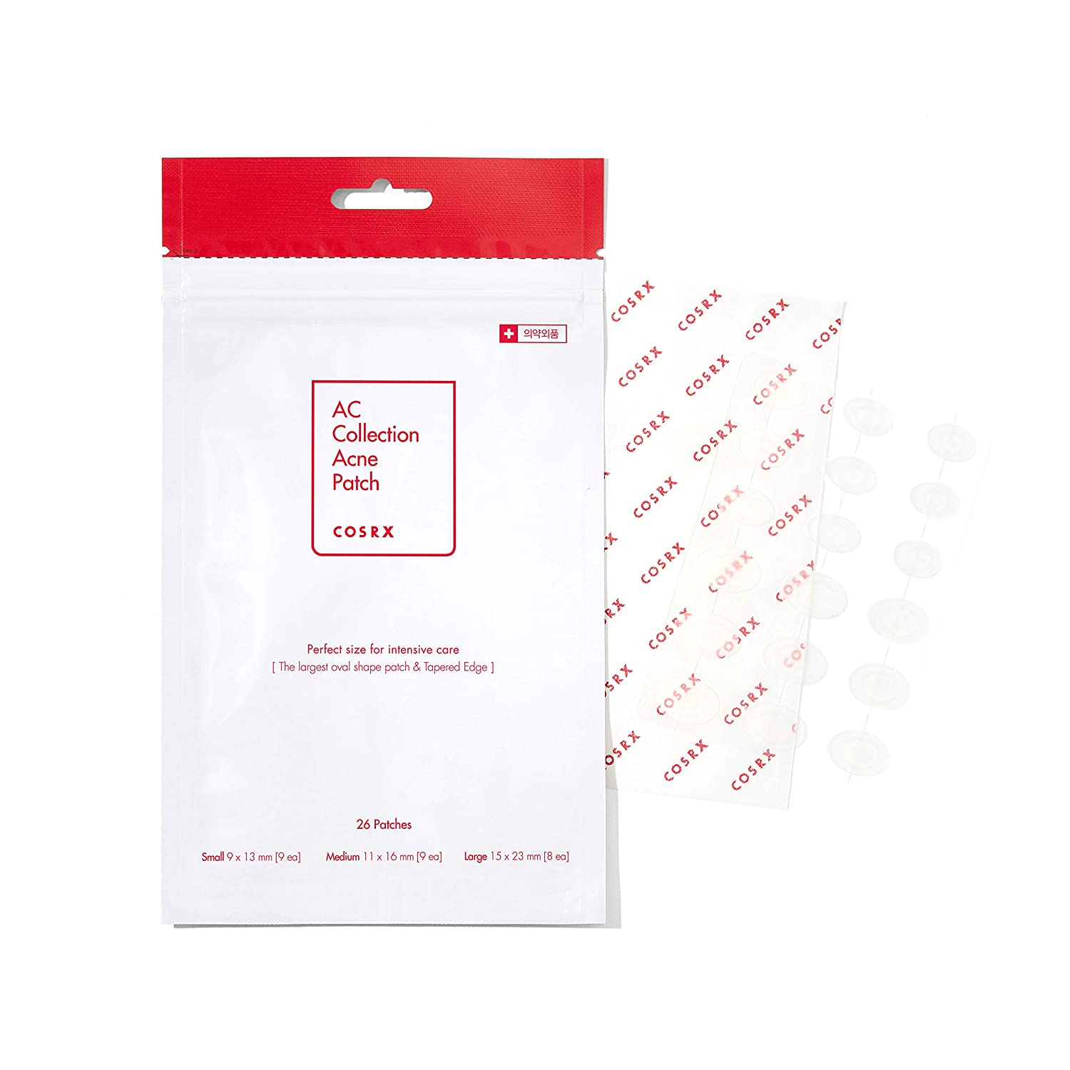 COSRX AC - Collection Acne Patch, 26 Patchs (Type Pochette)