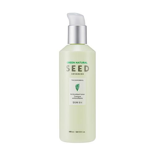 THE FACE SHOP - TONIQUE ANTI-OXYDANT AUX GRAINES NATURELLES VERTES- Green Natural Seed Anti Oxid Toner 160ml