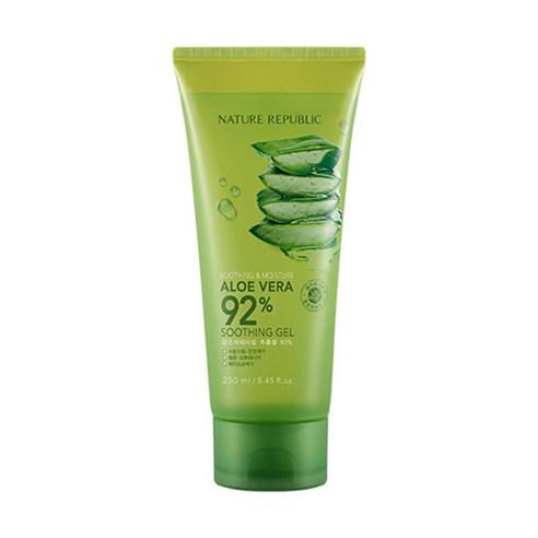 [NATURE REPUBLIC] Soothing &amp; Moisture Aloe Vera 92% Soothing Gel (Tube) 250ml